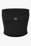 Creep Brazil Bandeau Crop Top – Brazil Edition