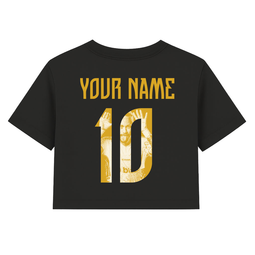 Creep Brazil Boxy Crop Tee – Custom Edition