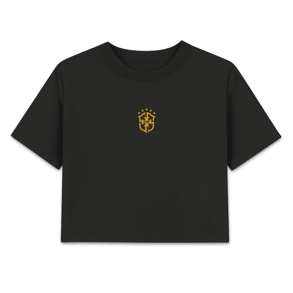 Creep Brazil Boxy Crop Tee – Custom Edition