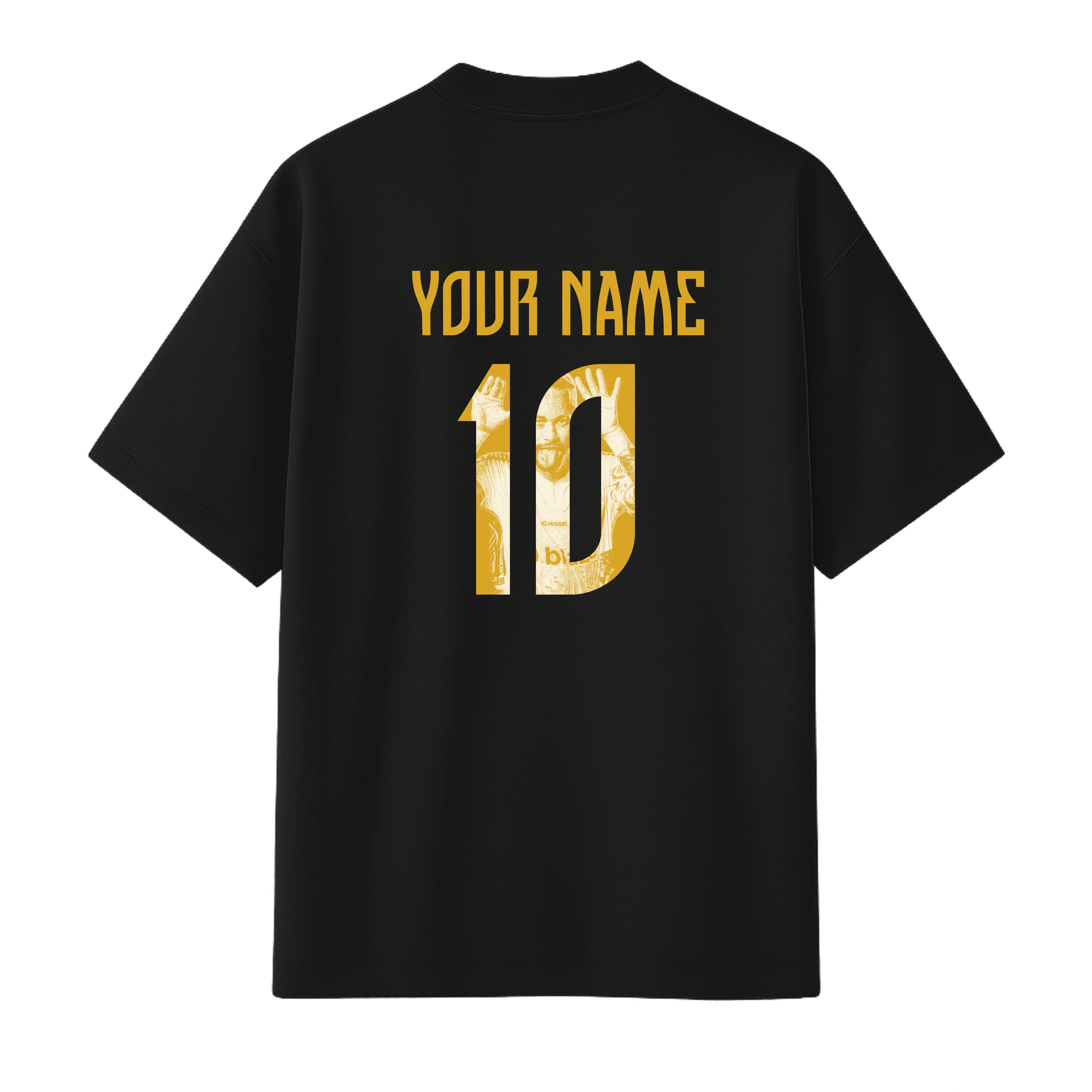 Brazil Inspired Custom Tee – Name & Number