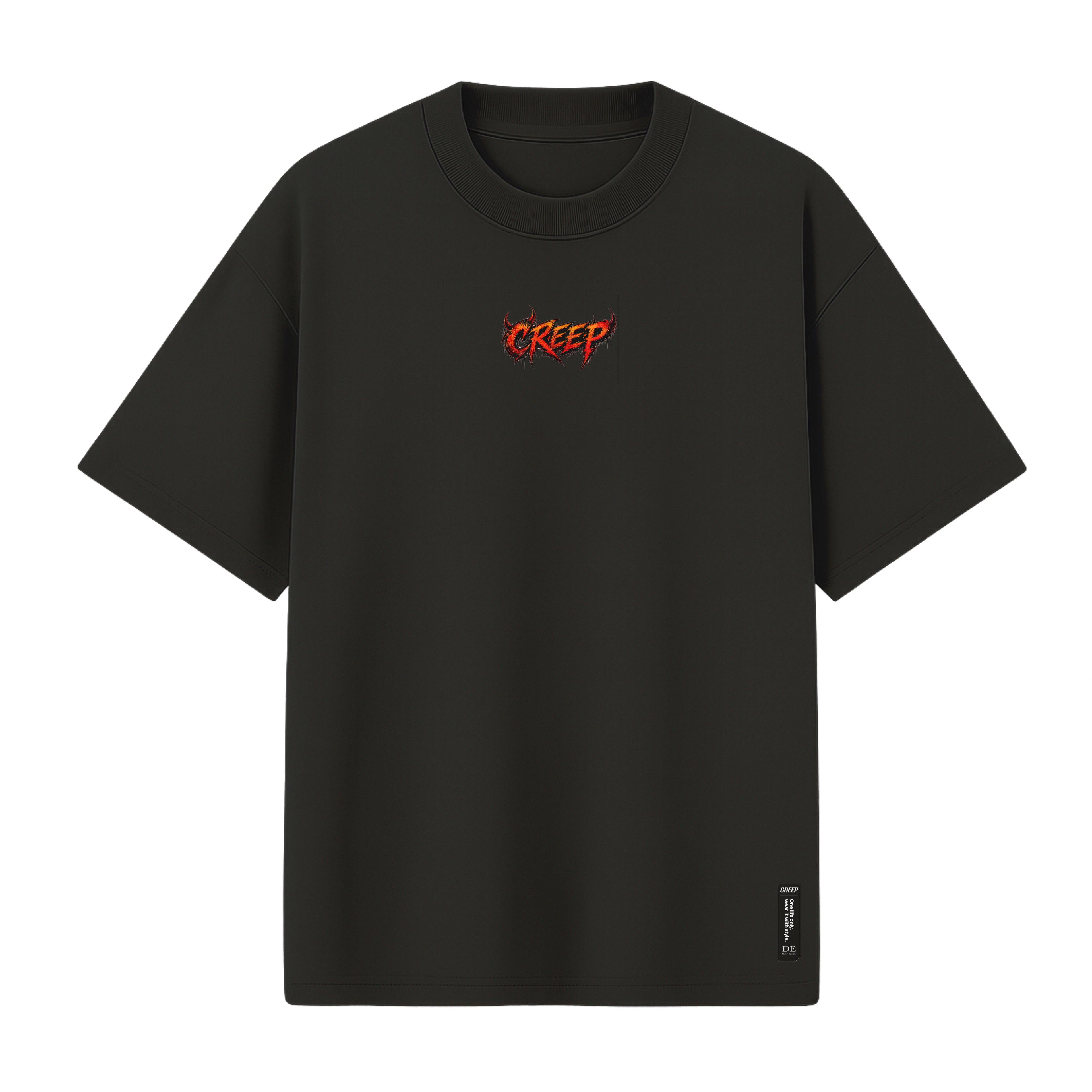 Crimson Oni Oversized Tee