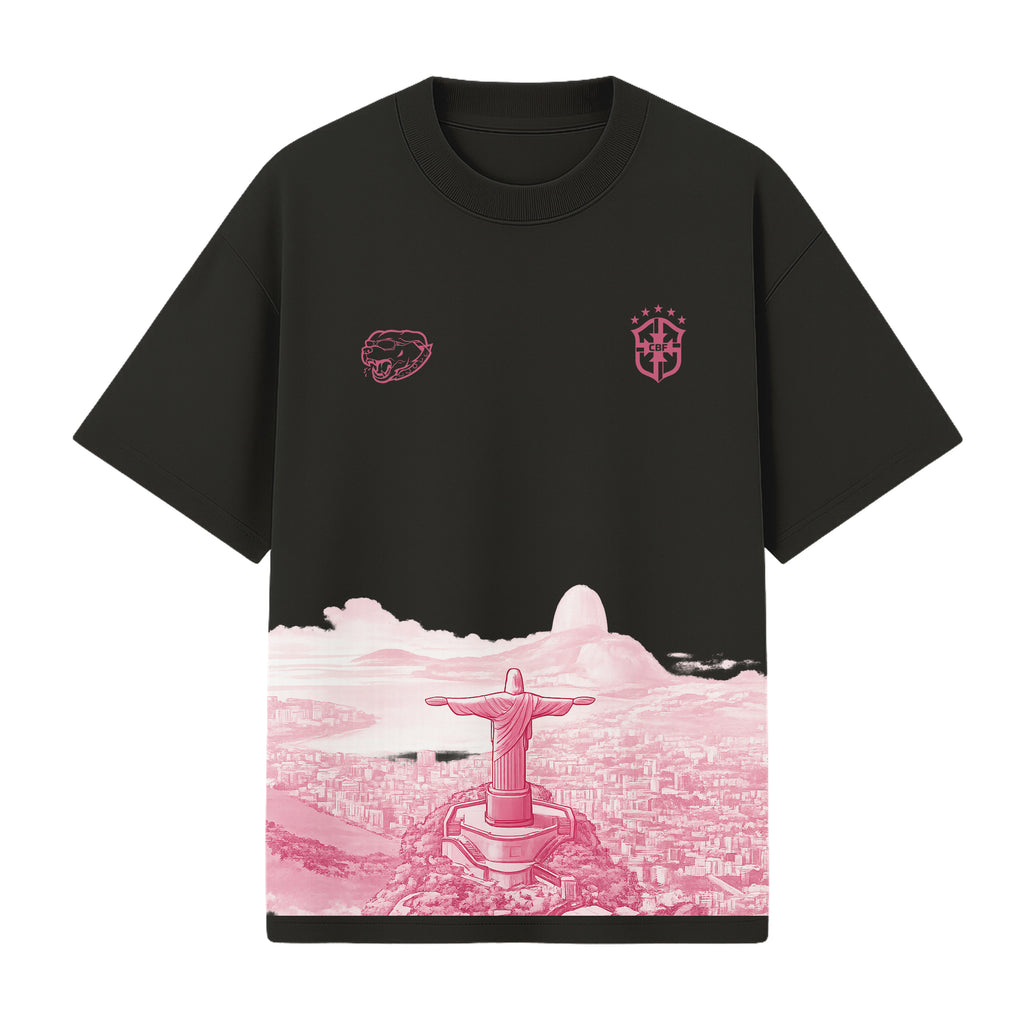 Creep Rio Pink Oversize Tee – Name & Number