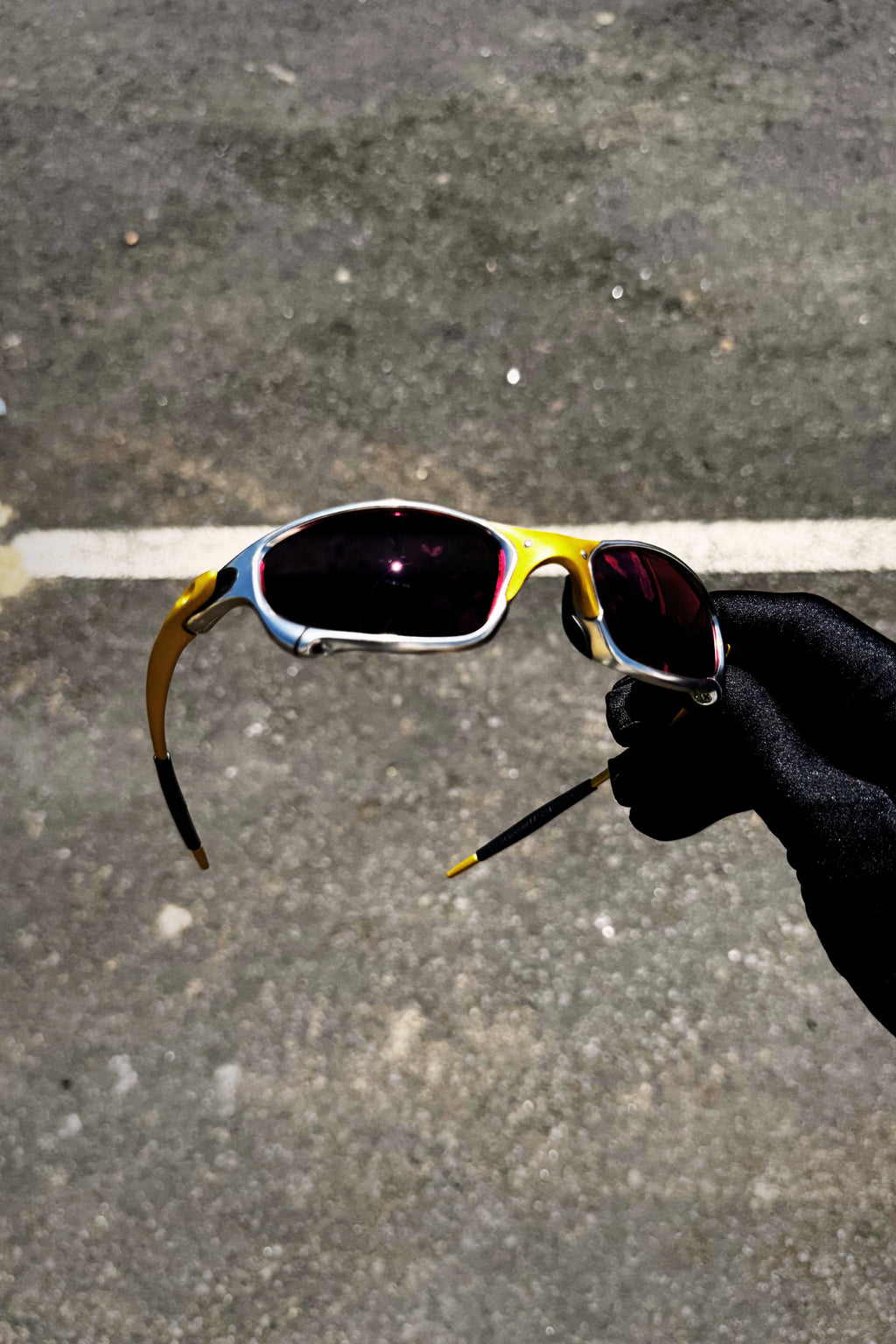 Glasses Juliet 24K Gold Ruby