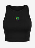 Creep Brazil Cropped Tank Top – Brazil Edition
